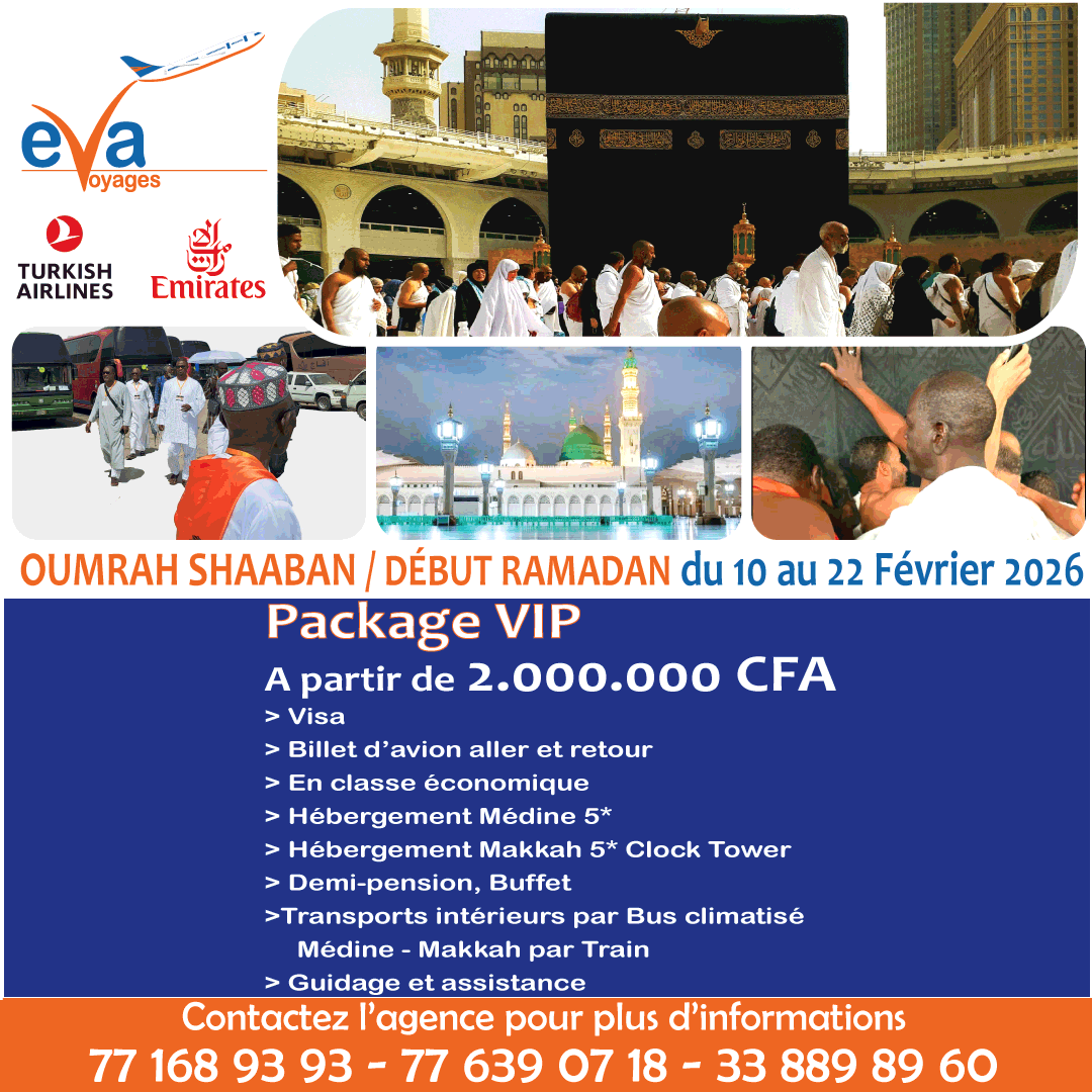 oumrah shabaan 2026 autres options disponibles - promotion