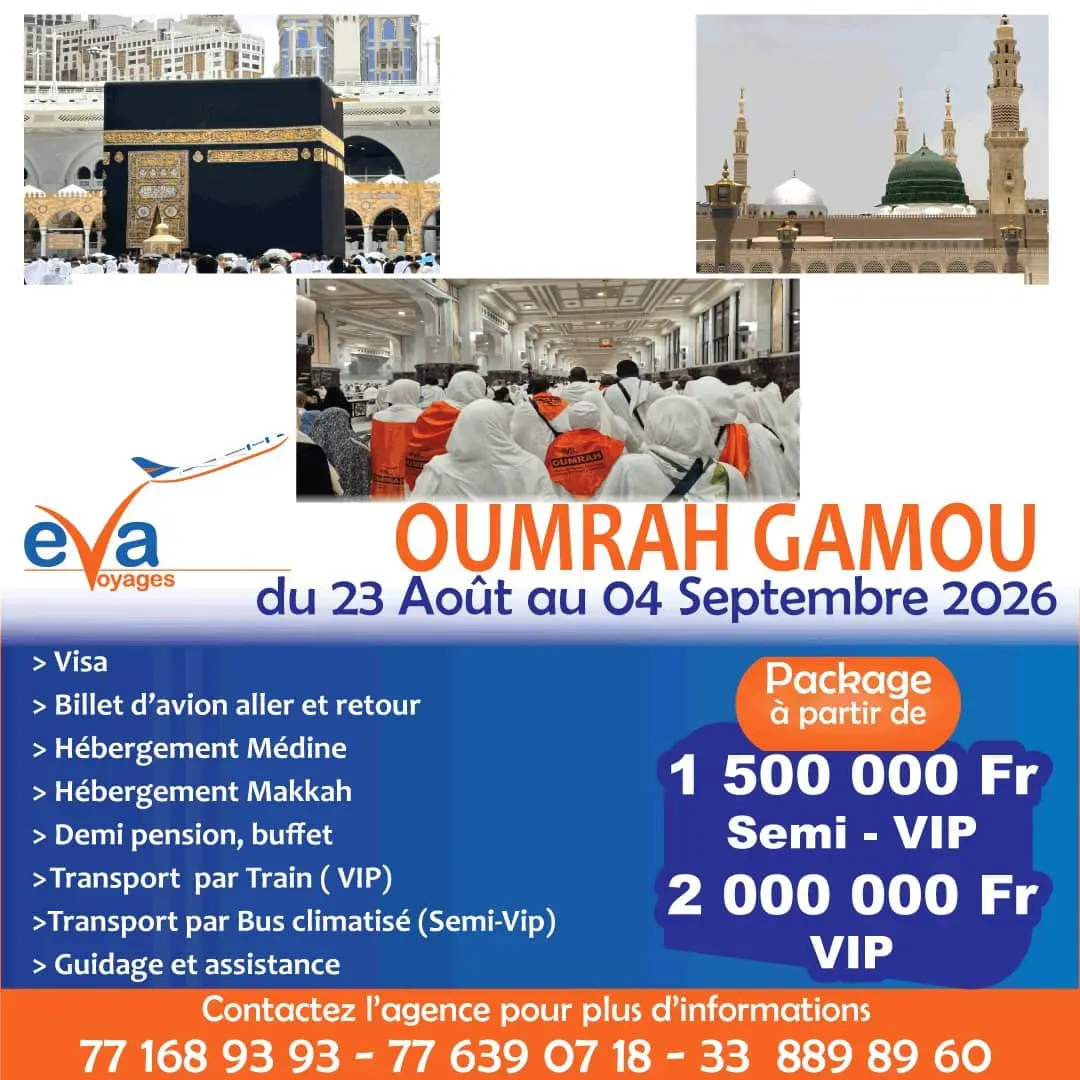 Oumrah gamou 2026 - mouloud nabi 2026