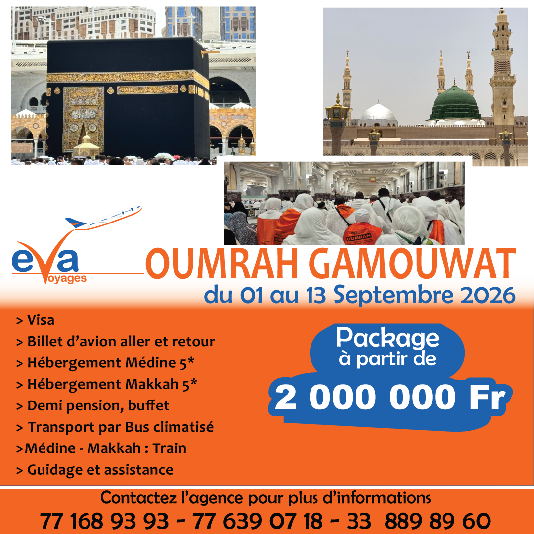 Oumrah gamouwat 2026 - mouloud nabi 2026